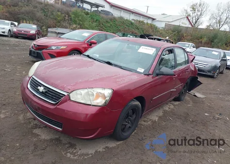 2006 Chevrolet Malibu Lt z USA, uszkodzony, nr VIN 1G1ZT51876F166482